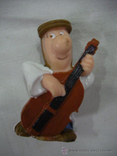 Figuras de goma y PVC: MU&Ntilde;ECO CON VIOLONCHELO - Foto 1