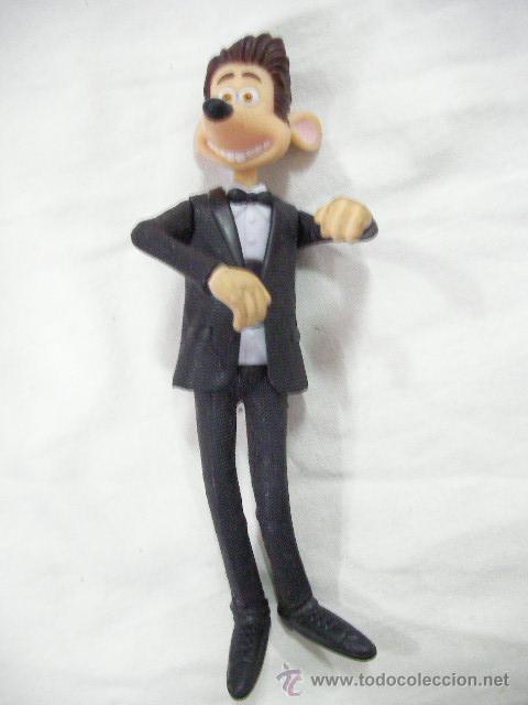Figuras de goma y PVC: --- RATA CON CHAQUETA --- - Foto 1