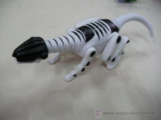 Figure di Gomma e PVC: DINOSAURIO BLANCO Y NEGRO