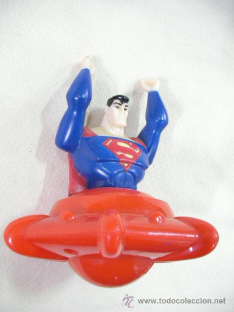 Figuras de goma y PVC: SUPERMAN CON NAVE - ENVIO GRATIS A ESPA&Ntilde;A - Foto 1