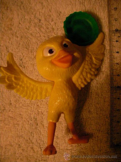 Figuras de Goma y PVC: CANARIO CON TAPA