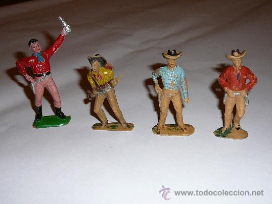 Figuras de goma y PVC: Vaqueros - Foto 1