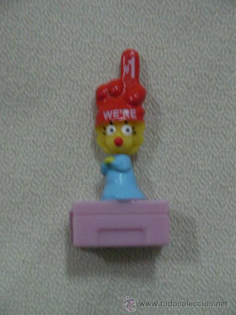 Figuras de goma y PVC: FIGURA HIJA DE LOS SIMPSON - Foto 1