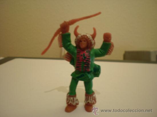 Figuras de goma y PVC: COMANSI INDIO OESTE AMERICANO VAQUEROS E INDIOS MADE IN SPAIN - Foto 1