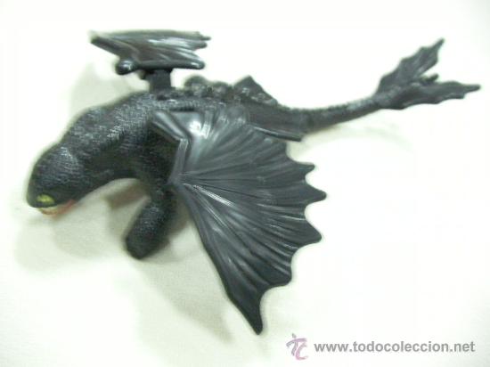 Figuras de goma y PVC: DRAGON NEGRO - Foto 1