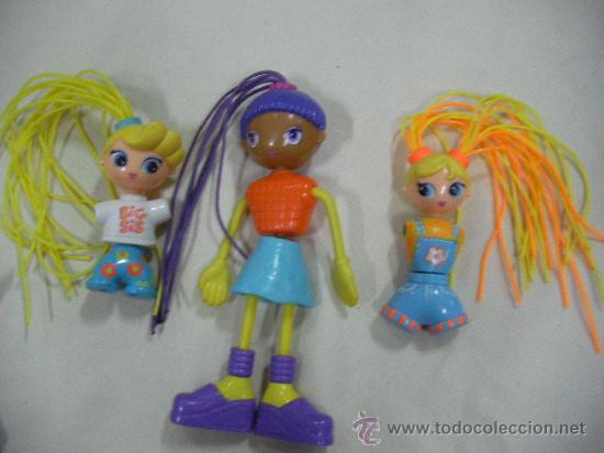 Figuras de Goma y PVC: LOTE MU&Ntilde;EQUITAS DE GOMA