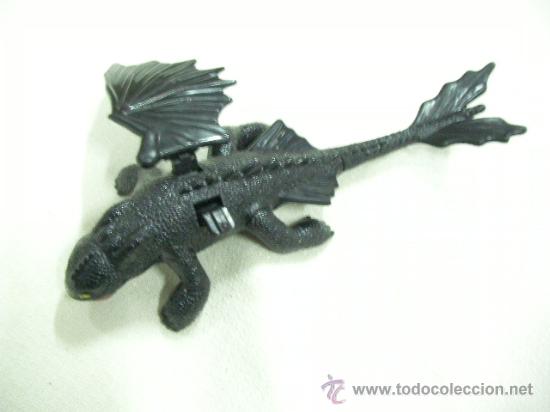 Figuras de goma y PVC: DRAGON NEGRO - Foto 1