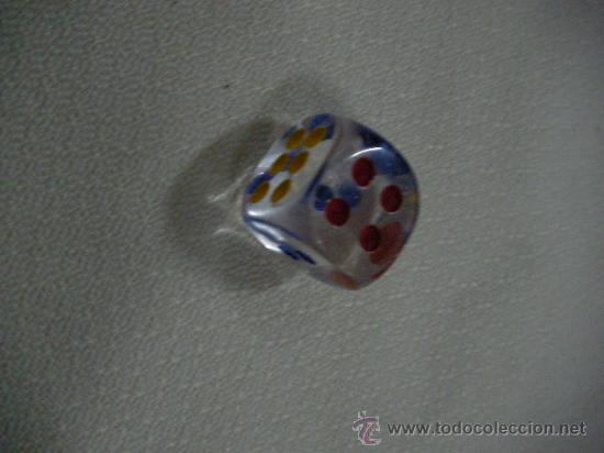 Figure di Gomma e PVC: DADO TRANSPARENTE - ENVIO INCLUIDO A ESPA&Ntilde;A