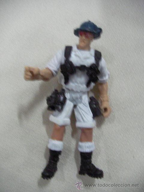 Figuras de goma y PVC: EXPLORADOR CON TRAJE BLANCO - ENVIO GRATIS A ESPA&Ntilde;A - Foto 1