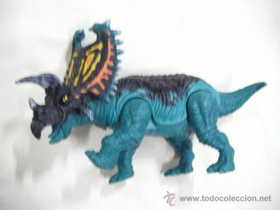 Figuras de goma y PVC: --- DINOSAURIO AZULADO --- - Foto 1
