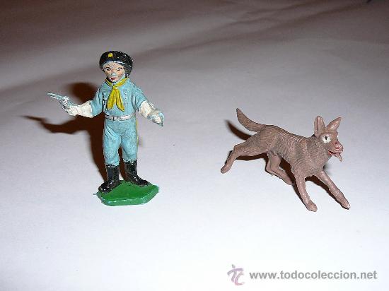 Figuras de goma y PVC: Rintint&iacute;n y el Cabo Rusty - Foto 1