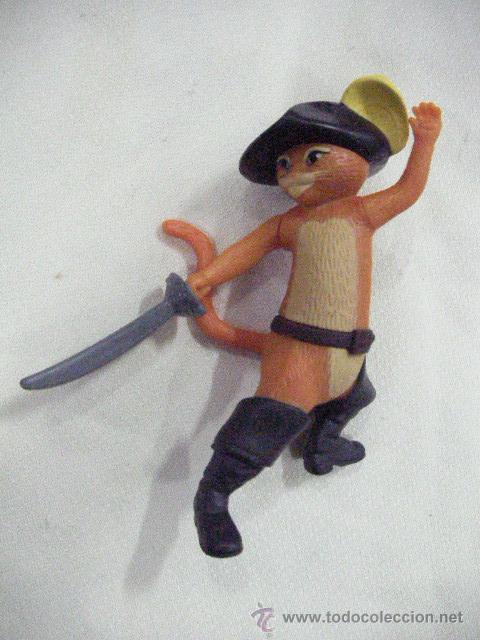 Figuras de goma y PVC: GATO CON BOTAS - ENVIO GRATIS A ESPA&Ntilde;A - Foto 1