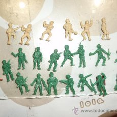Figuras de Goma y PVC: FIGURAS SOLDADOS DUNKIN LOTE