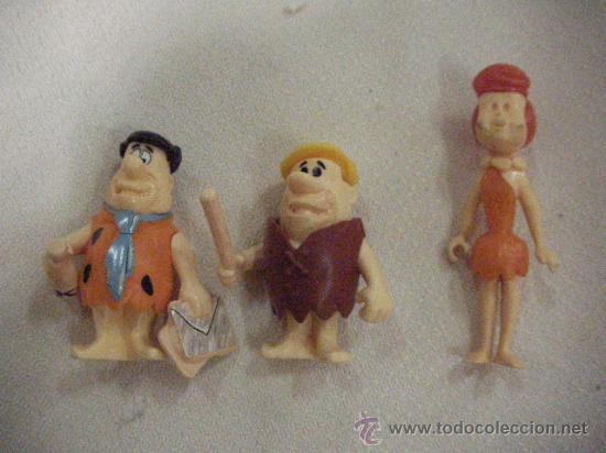 Figuras de goma y PVC: LOTE DE FIGURAS DE LOS PICAPIEDRA - Foto 1