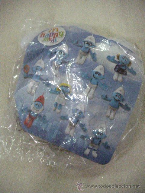 Figuras de goma y PVC: PITUFO PELUCHE MCDONALDS - Foto 1