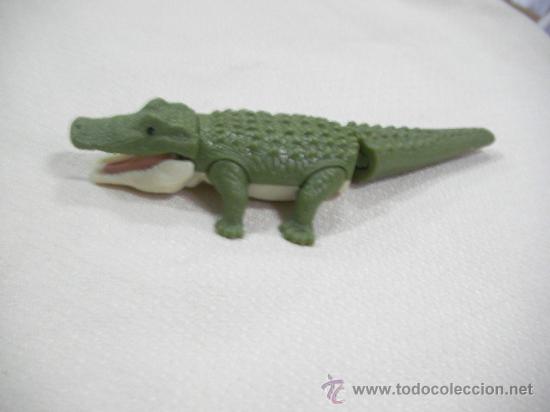 Figuras de goma y PVC: COCODRILO ARTICULADO - Foto 1