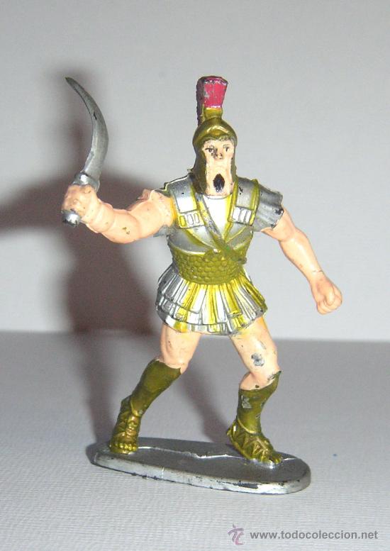 Figuras de goma y PVC: GRAN ROMANO CON ESPADA EN ALTO,REF.149 - Foto 1