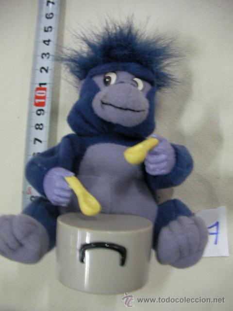 Figuras de goma y PVC: MONO COMIENDO EN CALDERO - ENVIO GRATIS A ESPA&Ntilde;A - Foto 1