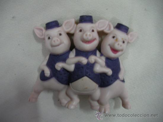 Rubber and PVC Figures: LOS TRES CERDITOS - ENVIO INCLUIDO A ESPA&Ntilde;A