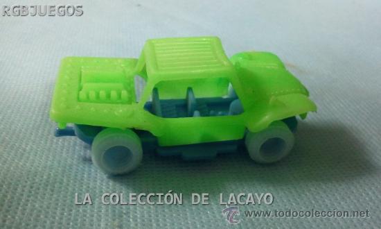 Figuras de Borracha e PVC: COCHE TODO TERRENO REALIZADO PARA EL EXTRANJERO BAJOS AZUL