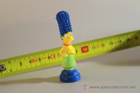 Figuras de goma y PVC: Pieza Ajedrez Simpsons, Marge, 2001 - Foto 1