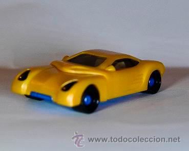 Figuras de Borracha e PVC: kinder K03 n 72 coche amarillo