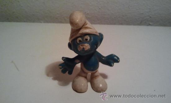 Figuras de goma y PVC: pitufo figura pvc peyo - Foto 1