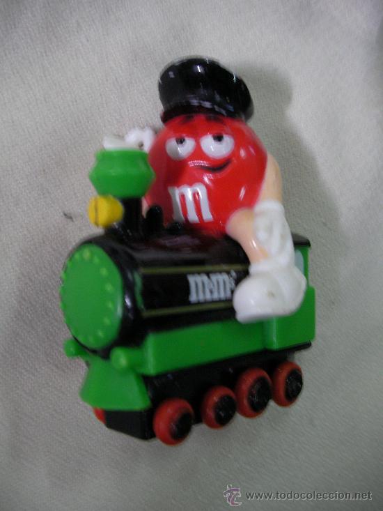 Figuras de Goma y PVC: TREN CON PASTILLA CONDUCTOR MALTESERS