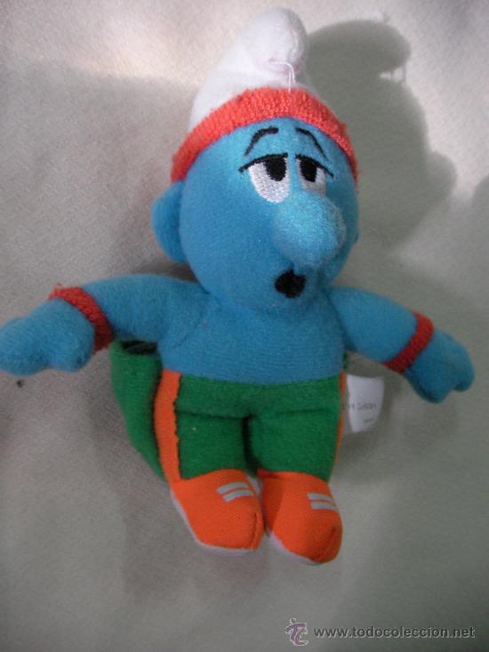 Figuras de goma y PVC: PITUFO PELUCHE - Foto 1