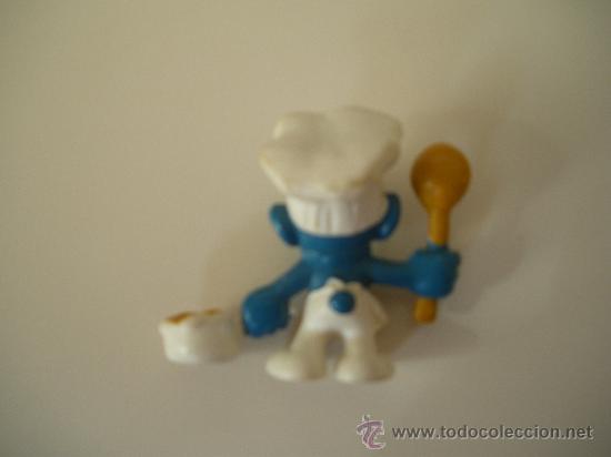 Figuras de goma y PVC: PITUFO (BULLY PEYO) MADE IN GERMANY - Foto 3