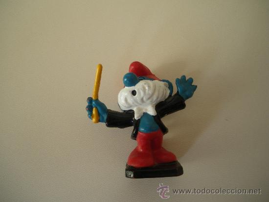 Figuras de goma y PVC: PITUFO - PAPA PITUFO  111-1 - Foto 2