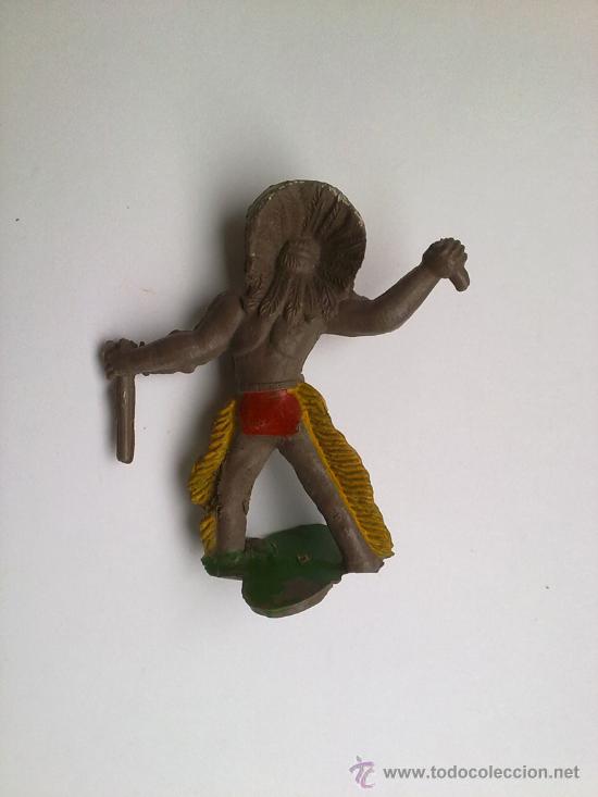 Figuras de goma y PVC: Indio Teixido de goma - Foto 2