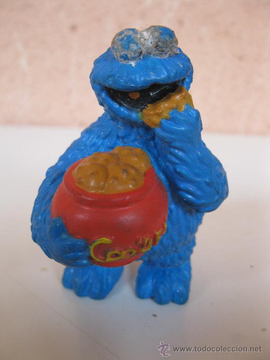 Rubber and PVC Figures: TRIKI, EL MONSTRUO DE LAS GALLETAS - BARRIO S&Eacute;SAMO - FIGURA DE PVC.