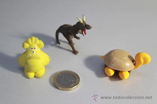 Figuras de goma Kinder: 3 figuras Kinder o similar - Foto 1