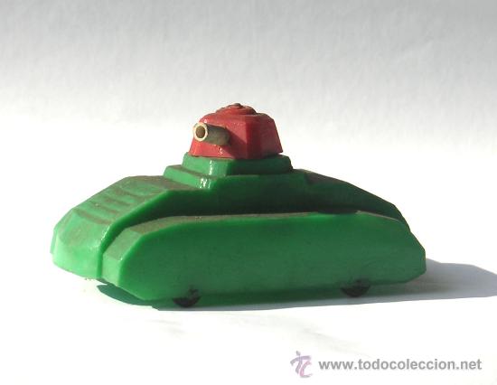 Figuras de goma y PVC: ALCA CAPELL TANQUE CON TORRE GIRATORIA. REF.2724 - Foto 1