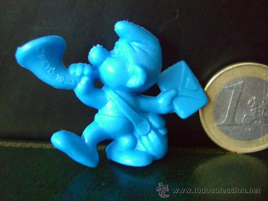 Figuras de goma y PVC: DUNKIN SERIE PITUFOS SMURF PITUFO - Foto 1