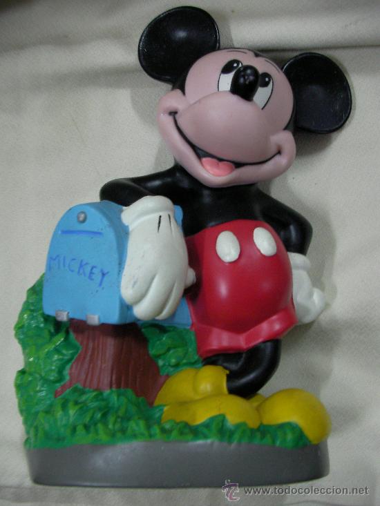Figuras de goma y PVC: GRAN MU&Ntilde;ECO MICKEY HUCHA - Foto 1