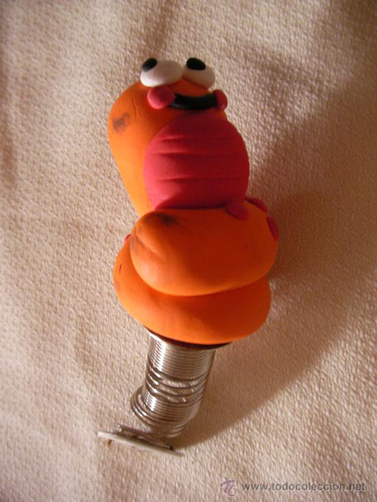 Figuras de goma y PVC: MU&Ntilde;ECO GUSANO - ENVIO GRATIS A ESPA&Ntilde;A - Foto 1