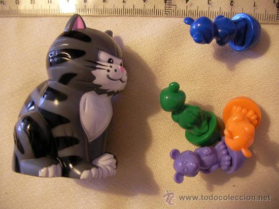 Rubber and PVC Figures: GATO Y RATONES