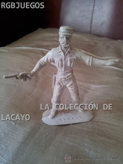 Figuras de goma y PVC: SOLDADO CUBANO B DE COMANSI - Foto 1