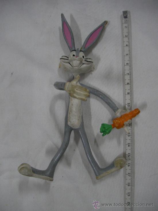 Figuras de goma y PVC: CONEJO BUGS BUNNY GRANDE - Foto 1