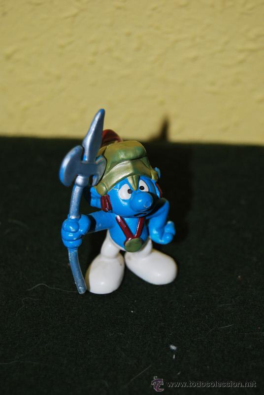 Figuras de Goma y PVC: PITUFO ROMANO - FIGURA DE PVC