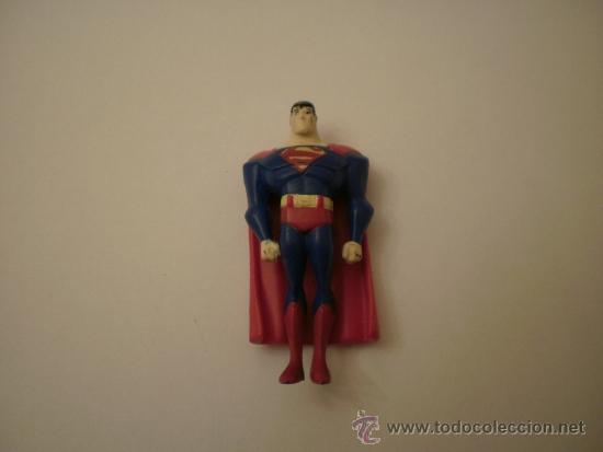 Figuras de goma y PVC: SUPERMAN PVC SUPERHEROE DE MARVEL PHOSKITOS - Foto 1