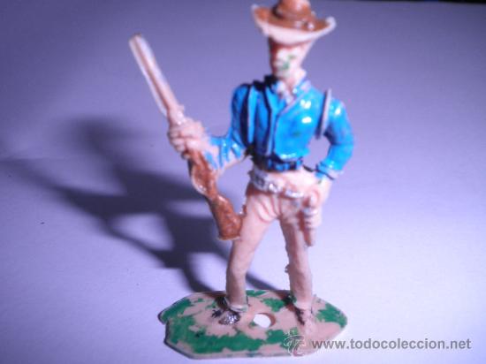 Figuras de goma y PVC: VAQUERO DE COMANSI ... - Foto 1