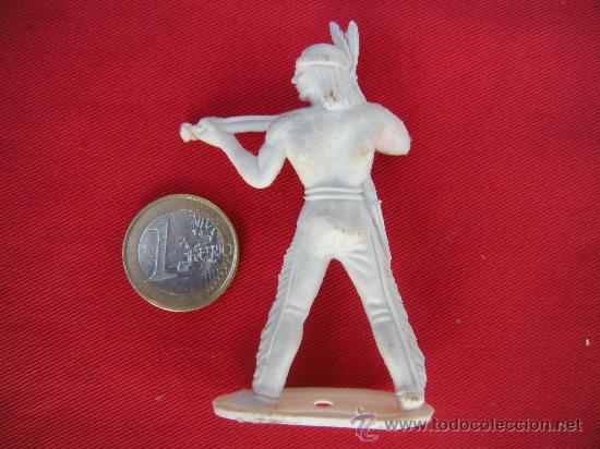 Figuras de goma y PVC: INDIO BLANCO, COMANSI - Foto 2