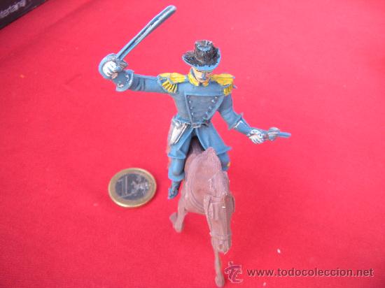 Figuras de goma y PVC: SOLDADO A CABALLO COMANSI - Foto 3