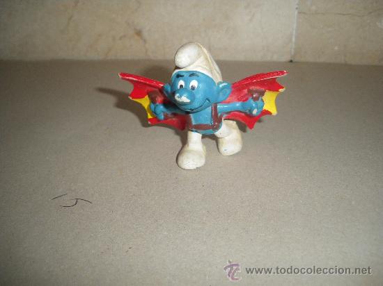 Figuras de goma y PVC: PITUFO - FIGURA PITUFO  111-1 - Foto 1