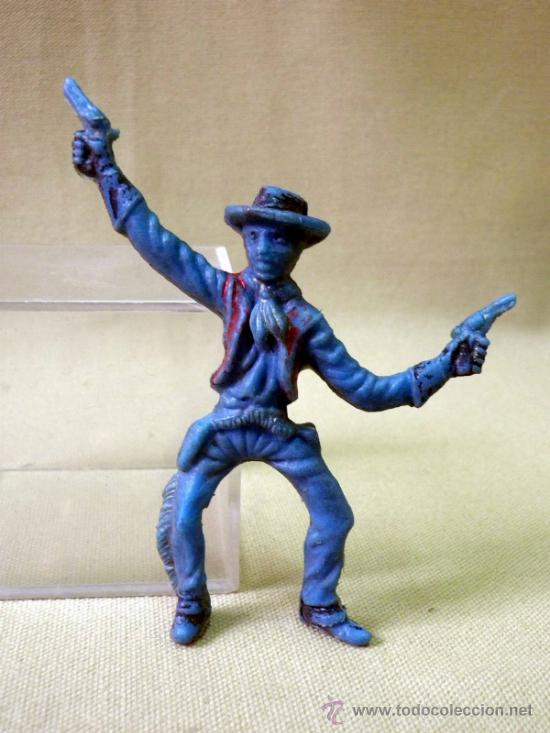 Rubber and PVC Figures: FIGURA DE PLASTICO, VAQUERO A CABALLO, POSIBLEMENTE REIGON
