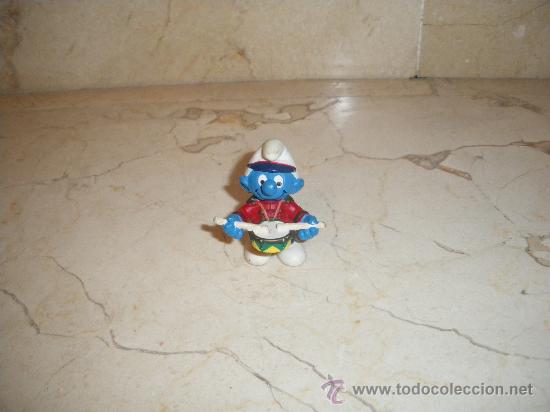 Figuras de goma y PVC: PITUFO CON TAMBOR, 2001 PEYO, SCHLEICH - Foto 5