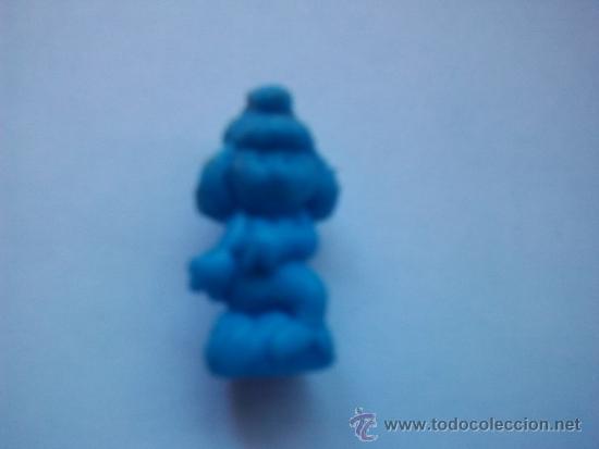 Figuras de goma y PVC: figura dunkin premiun pitufo - Foto 1